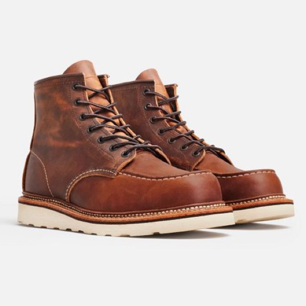 NEW Red Wing Heritage 1907 Moc Toe Copper 11.5D